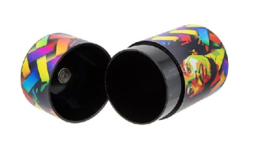 Preview: Vakumbehälter Rasta assortiert ø 6cm